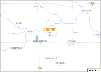 map of Amabel