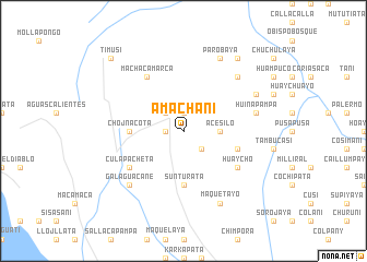 map of Amachani