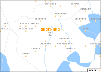 map of Amachuma
