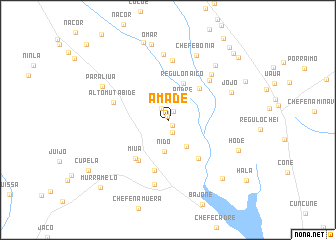 map of Amade