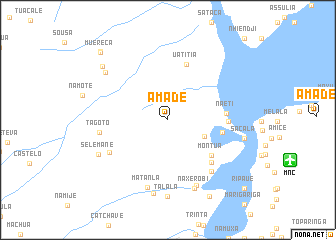 map of Amade