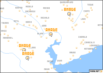 map of Amade