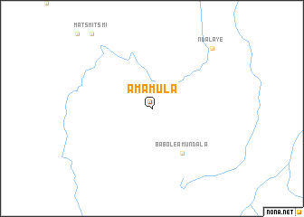 map of Amamula