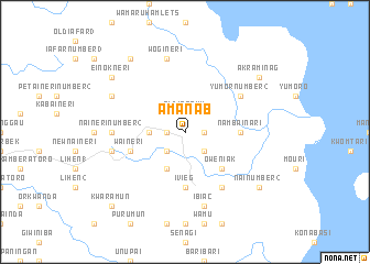 map of Amanab