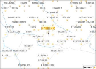 map of Amanar