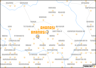 map of Amanasi