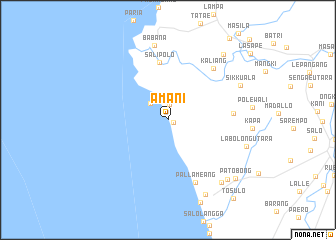 map of Amani