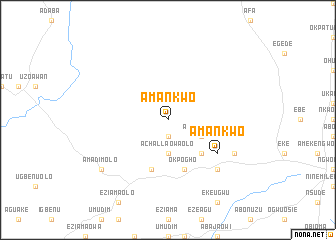 map of Amankwo