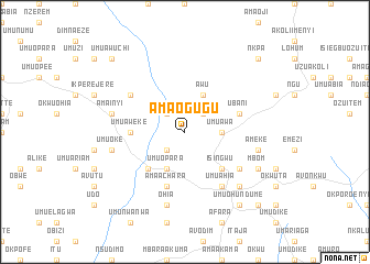 map of Ama Ogugu