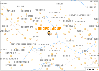 map of Amār al Jawf