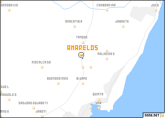 map of Amarelos