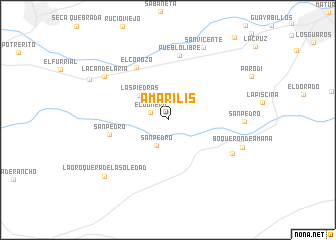 map of Amarilis