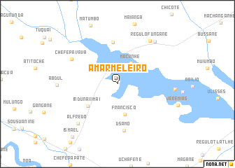 map of A. Marmeleiro