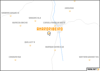 map of Amaro Ribeiro