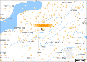 map of Amar Singhwāla