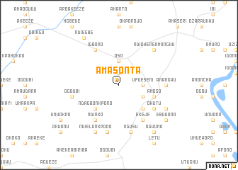 map of Amaso Nta