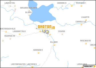 map of Amatán