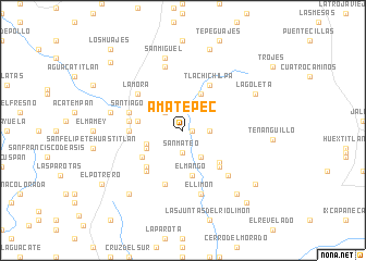 map of Amatepec