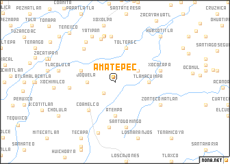 map of Amatepec