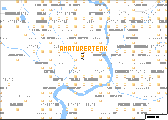 map of Āmāturer Tenk