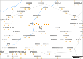 map of Amaudara