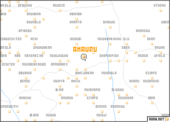 map of Ama Uru