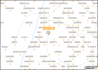map of Amavo