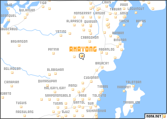 map of Amayong