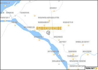 map of Ambahivahibe