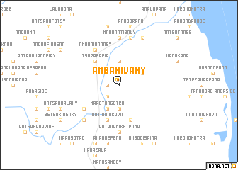 map of Ambahivahy