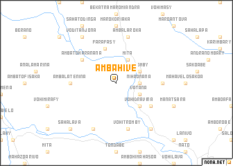 map of Ambahive