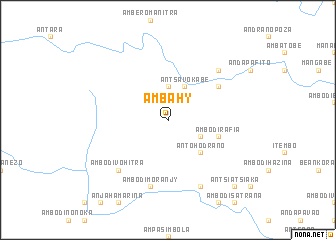 map of Ambahy