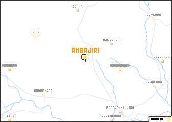 map of Ambajiri