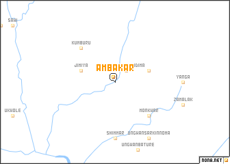 map of Ambakar