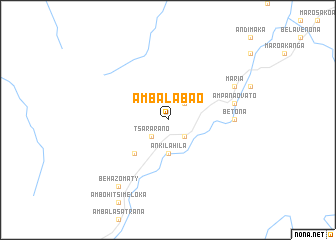 map of Ambalabao