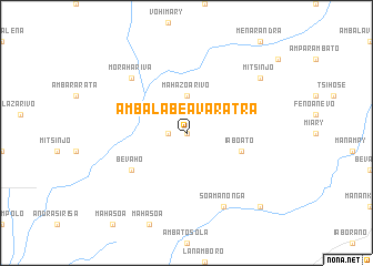 map of Ambalabe Avaratra