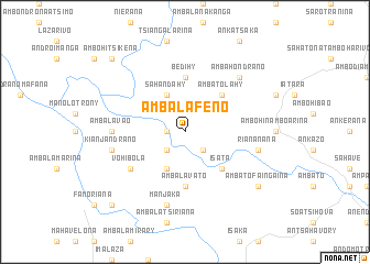 map of Ambalafeno