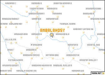 map of Ambalahosy