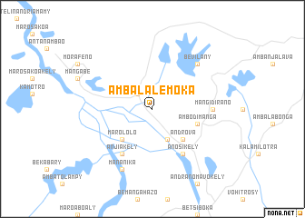 map of Ambalalemoka