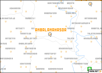 map of Ambalamahasoa