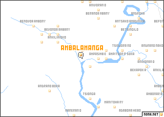 map of Ambalamanga