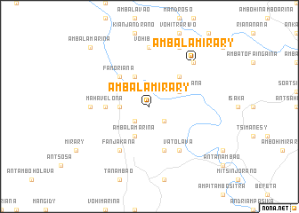 map of Ambalamirary