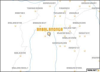 map of Ambalanonga