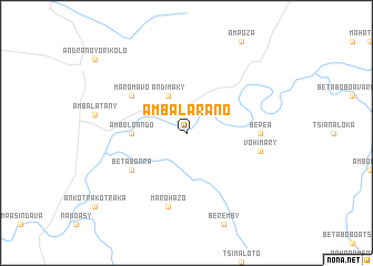 map of Ambalarano