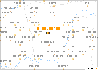map of Ambalarano