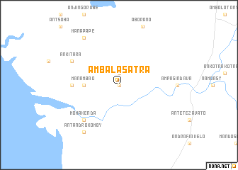 map of Ambalasatra
