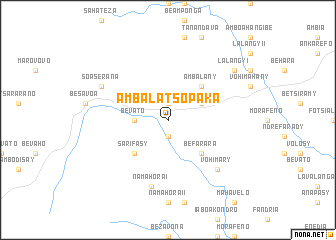 map of Ambalatsopaka