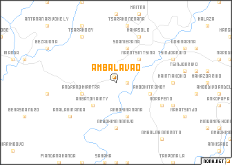 map of Ambalavao