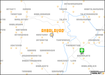 map of Ambalavao