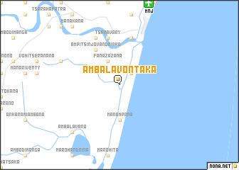 map of Ambalavontaka